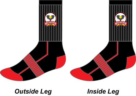 MACARTHUR PICKLEBALL - Crew Socks